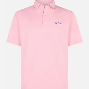 *NWT* MC2 St. Barth Saint Barth pink polo men’s size L